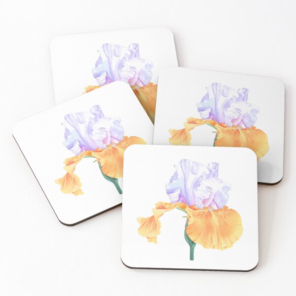 Item preview, Yellow Iris designed and sold by jojowatercolors.