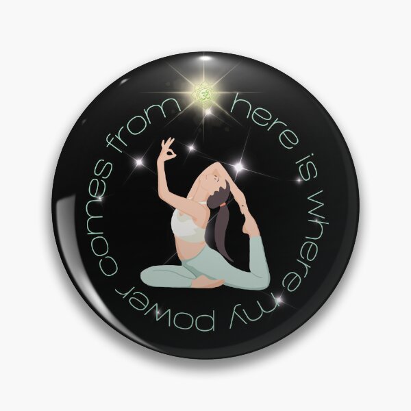Item preview, Yoga Is My Power T-shirt designed and sold by MagicWolfStar.