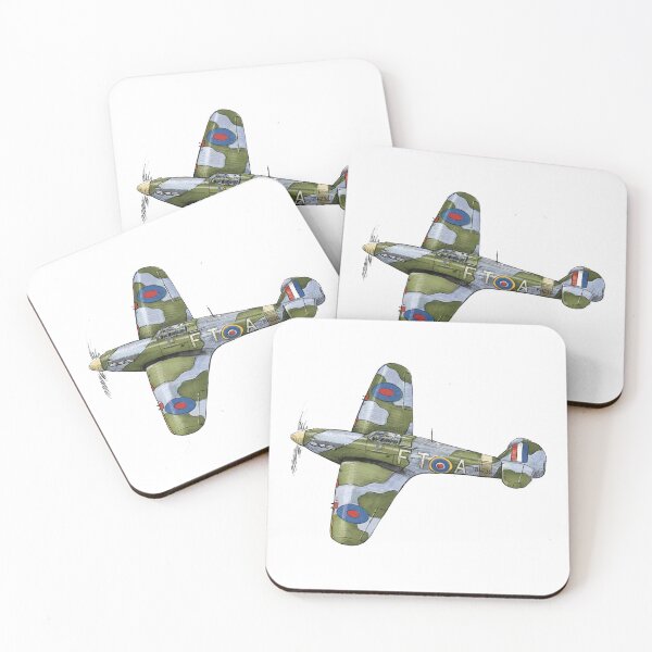 Item preview, Hurricane, Aeroplane, Aircraft, Illustrated Tribute designed and sold by FoleyPottery.