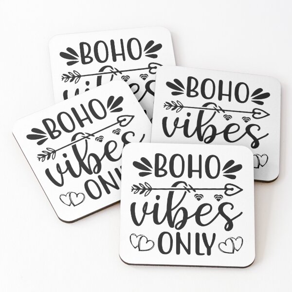 Item preview, Boho Vibes Only with Heart and Arrow designed and sold by The-Funny-Shop.