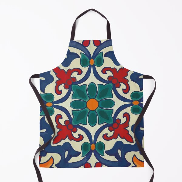 Item preview, Rustic baroque colorful mexican tile ceramic designed and sold by T-Mex.