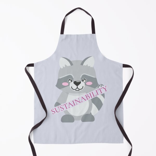 Item preview, Sustainability Smiling White And Gray Fox With Rosy Cheeks designed and sold by pixelplaza.