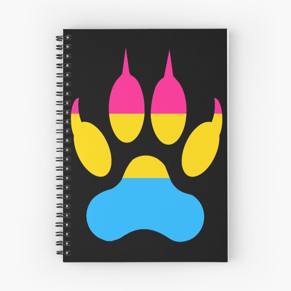Item preview, Wolf Paw Pansexual Pride designed and sold by MMwolfdogden.