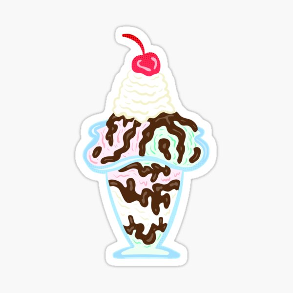 Ice Cream Sundae Tumbler - Blue Bubblegum