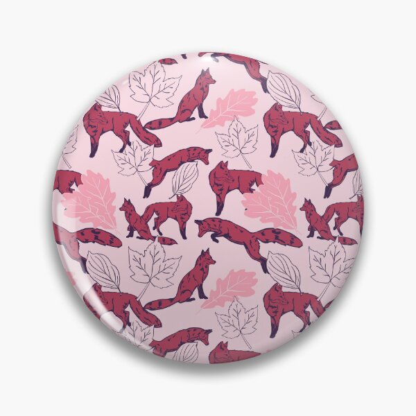 Item preview, Red fox on a pink background designed and sold by Superdoodledo.