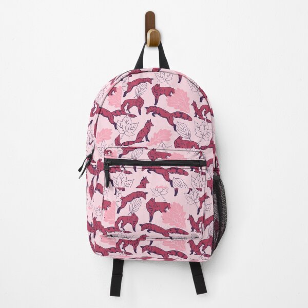 Item preview, Red fox on a pink background designed and sold by Superdoodledo.