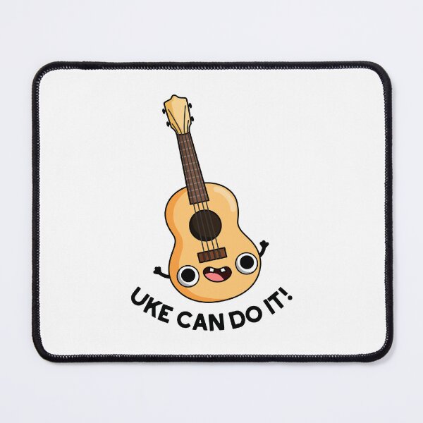 Item preview, Uke Can Do It Funny Ukelele Puns  designed and sold by punnybone.