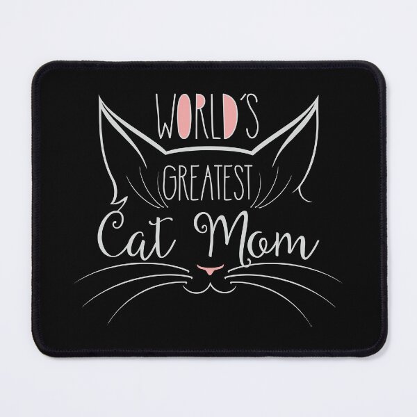 Item preview, Worlds greatest Cat Mom dark collection designed and sold by derKatzenmensch.