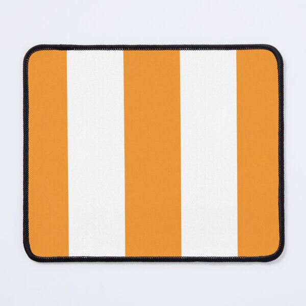 Item preview, Large ORANGE and WHITE Vertical STRIPES designed and sold by RachelMacht.