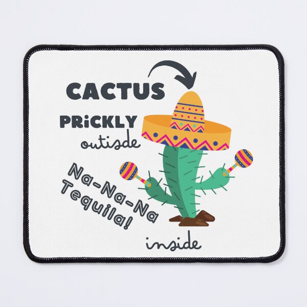 Item preview, Cactus, prickly outside, Na-Na-Na Tequila inside designed and sold by trendingatees.