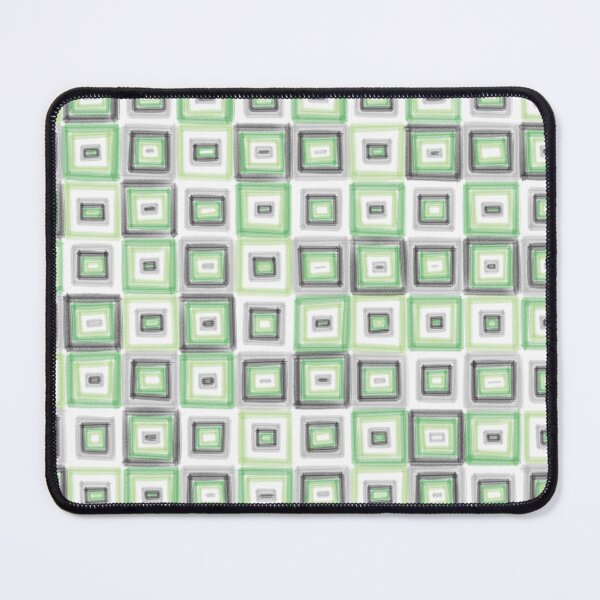 Item preview, Aromantic Aro Pride Flag Modern Art Green designed and sold by JoyfulJen.