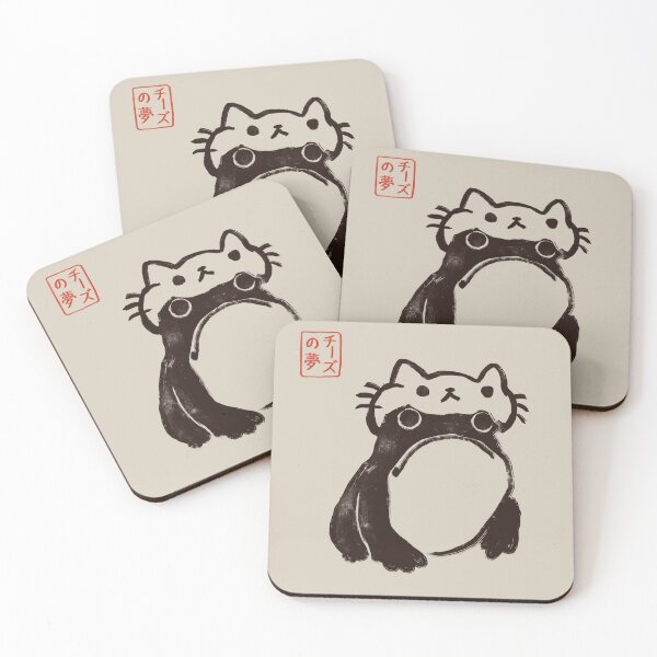 Item preview, Frog in a cat hat designed and sold by cheezup.