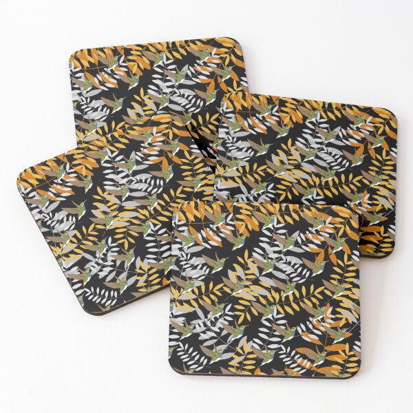 Item preview, Hummingbirds and Flowers  (Bird Pattern Décor Design) designed and sold by MindCereal.