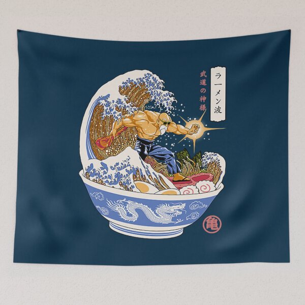 Item preview, Ramenhame Wave T-Shirt Japan Ramen designed and sold by drizinrungef.