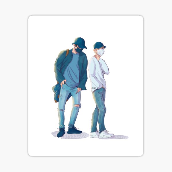 Airport Chanbaek Sticker