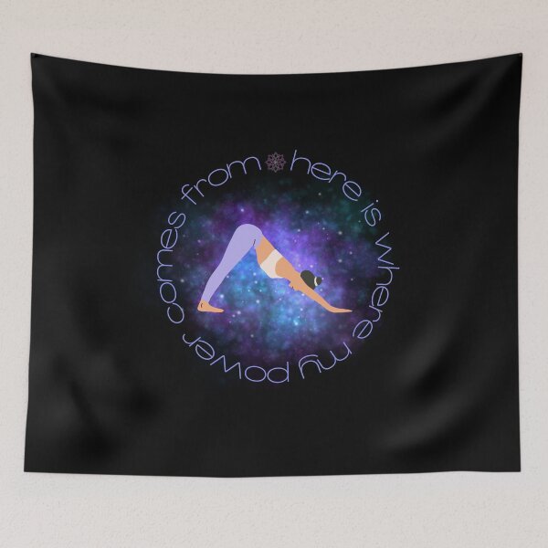 Item preview, Yoga Is My Power T-shirt designed and sold by MagicWolfStar.