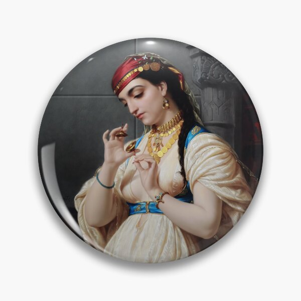 Item preview, Aimée, A Young Egyptian by Émile Vernet-Lecomte Remastered Xzendor7 Classical Art Old Masters Reproductions designed and sold by Xzendor7 Digital Art Creations.