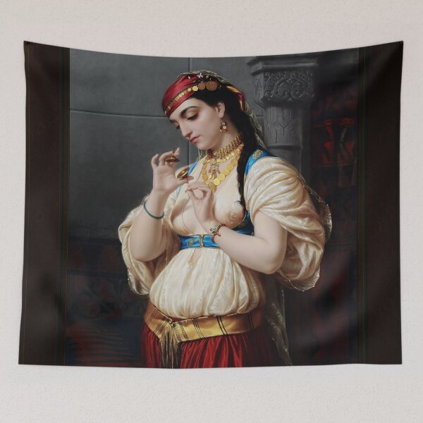 Item preview, Aimée, A Young Egyptian by Émile Vernet-Lecomte Remastered Xzendor7 Classical Art Old Masters Reproductions designed and sold by Xzendor7 Digital Art Creations.
