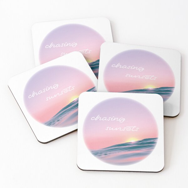 Item preview, chasing sunsets and waves designed and sold by seraphmars.