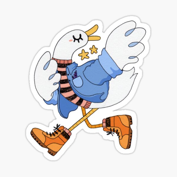 Cool Duck Sticker