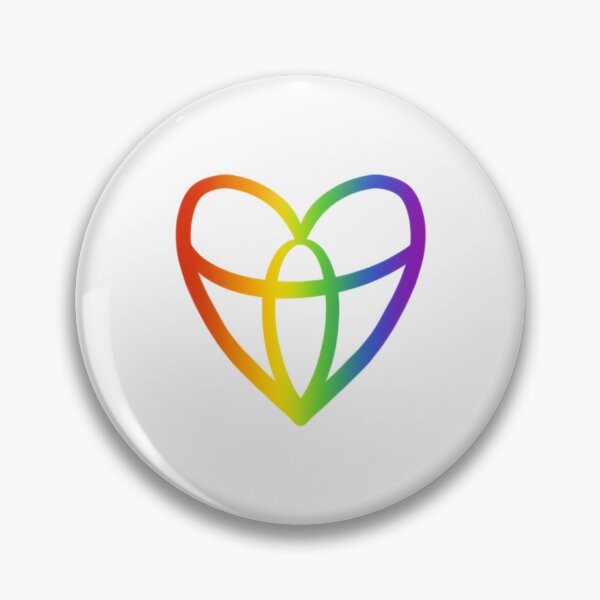 Item preview,  Rainbow  Toyota Heart emblem  designed and sold by Lexie-bear.