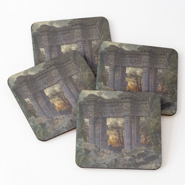 Item preview, Ancient ruins by Ferdinand Knab designed and sold by Vintage Designs +.