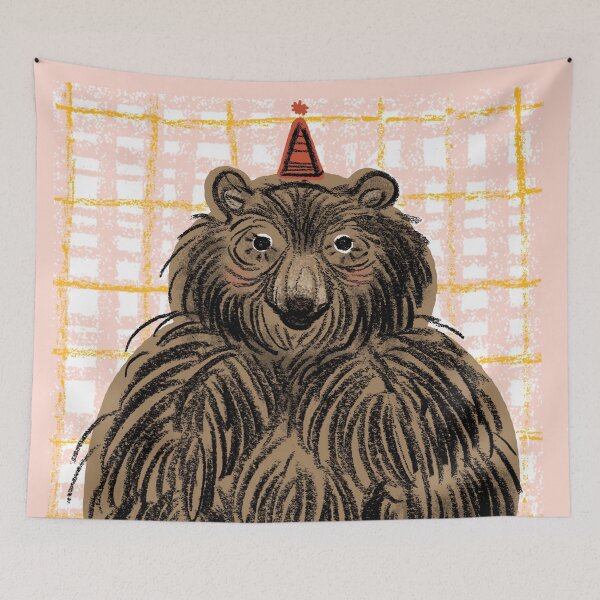 Item preview, Party Bear designed and sold by aimeemacillo.