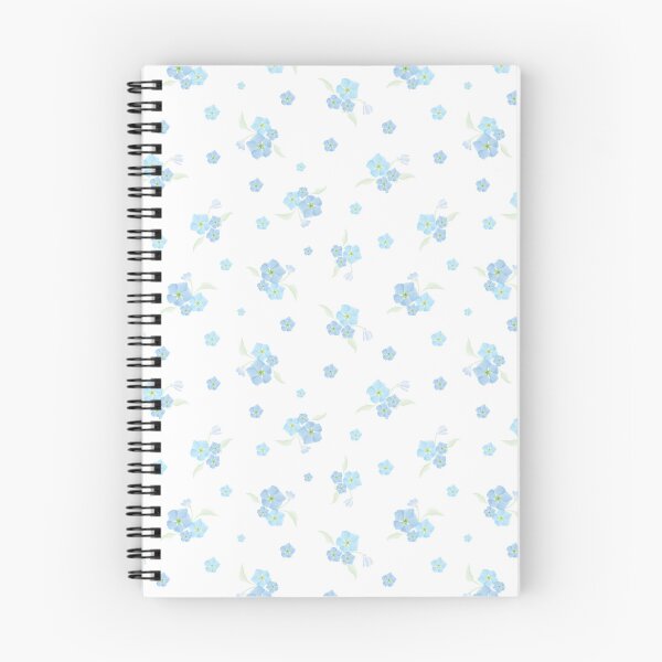 Item preview, Forget-me-not small bouquet, ditsy floral pattern designed and sold by RoseMaryWP.