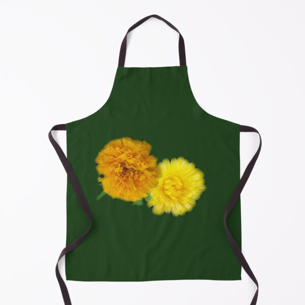 Item preview, Happy Orange Marigold and Yellow Calendula Summer Flowers designed and sold by DianeBP.