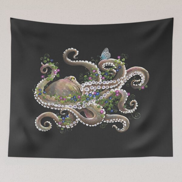 Item preview, The octopus who has an unlikely friend designed and sold by Art by Veya.