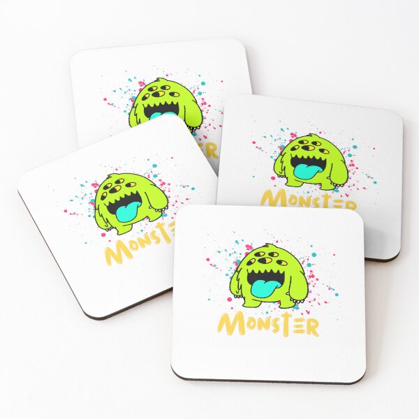 Item preview, Colorful Cute Monster Design designed and sold by tharindusrilak.
