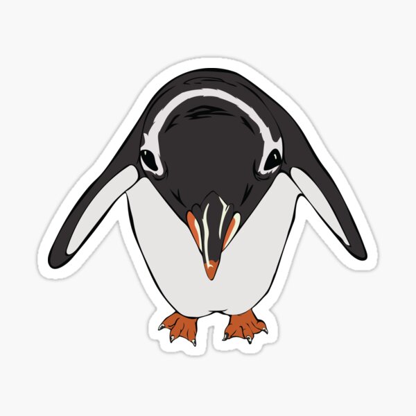 Install Gentoo Sticker for Sale by xebec