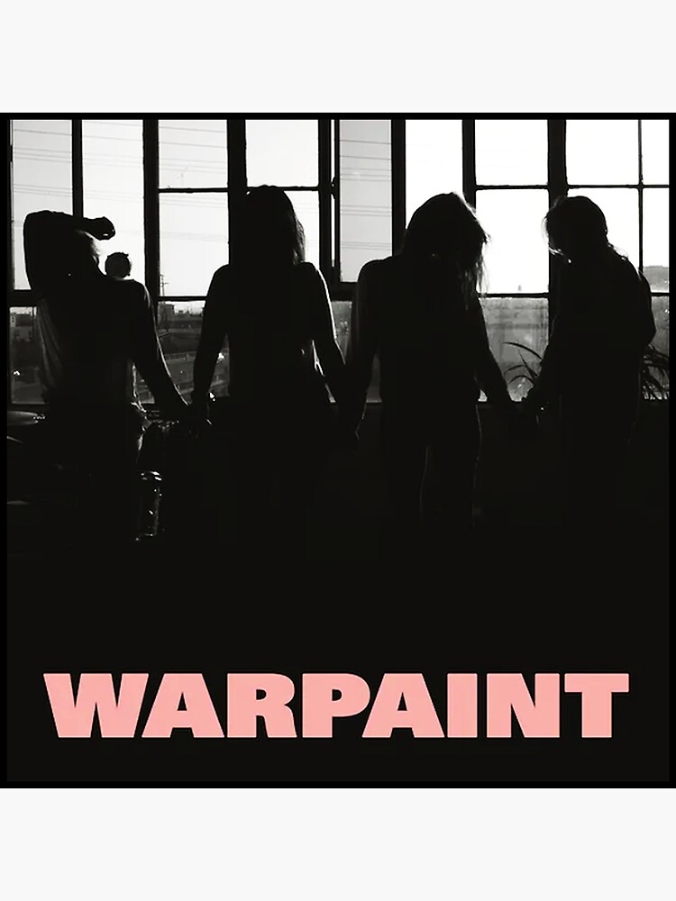 "band warpaint 2022 girls" Poster for Sale by ulinemiller2 Redbubble