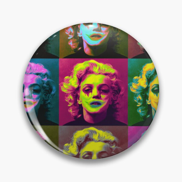 Artikelvorschau, Marilyn Monroe Andy Warhol Hommage entworfen und verkauft von eXo-Designs.