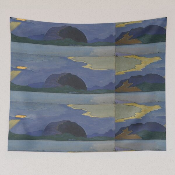 Item preview, Nicholas Roerich Sunset – The Castle Mount designed and sold by TeeARTHY.