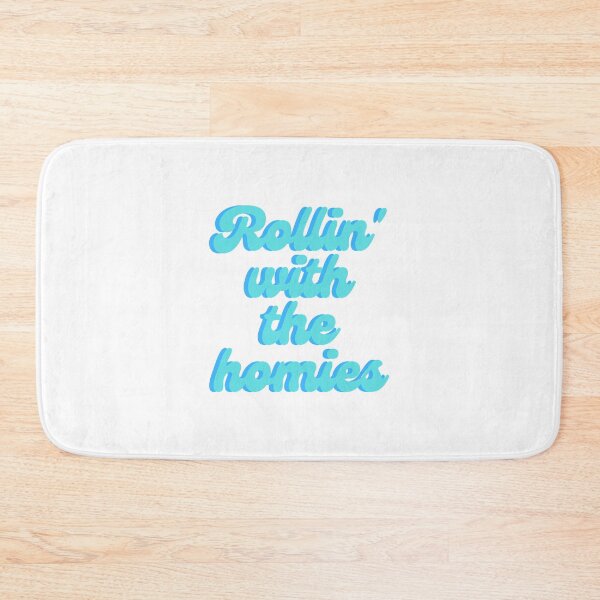 Item preview, Rollin' with the homies quote designed and sold by Peachy-Draws.