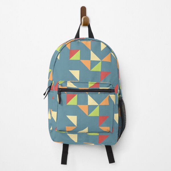 Item preview, Colorful triangle geometric pattern designed and sold by rafiaarts.
