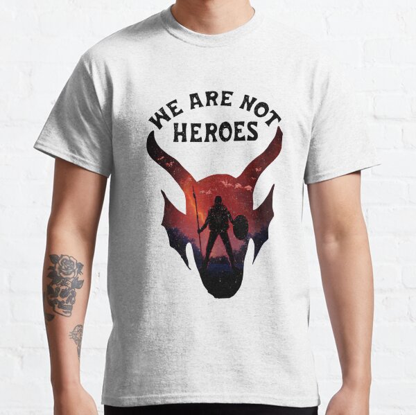 Item preview, WE ARE NOT HEROES designed and sold by enzotriolo.
