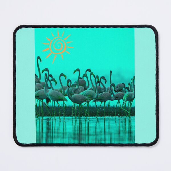 Item preview,     2022 beautiful green plam leaf with heron. designed and sold by marie1919.