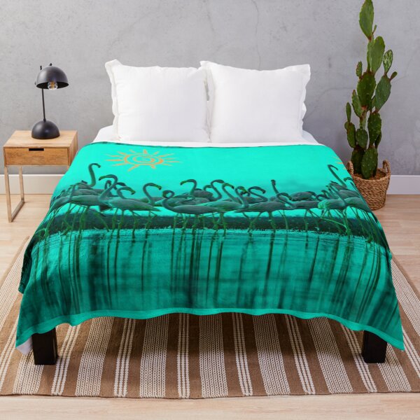 Item preview,     2022 beautiful green plam leaf with heron. designed and sold by marie1919.