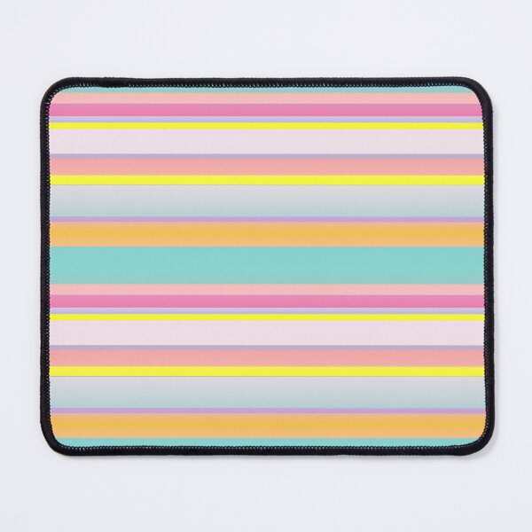 Item preview, Pastel color palette horizontal striped | soft color palette striped designed and sold by lausn.