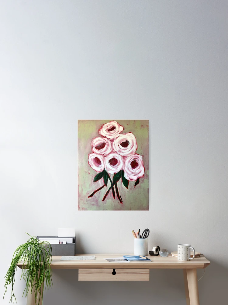 Thumbnail 2 of 3, Poster, Woeful Roses designed and sold by Shelly Moore.