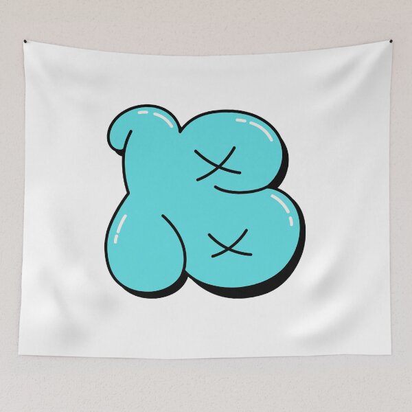 Item preview, letter b graffiti design designed and sold by axoniej.