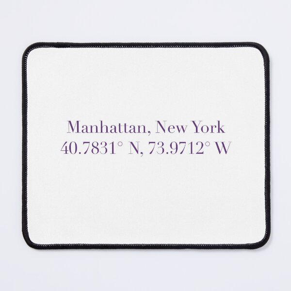 Item preview, Manhattan, New York coordinates designed and sold by lolazelle.