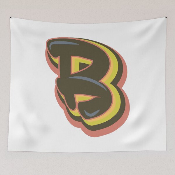Item preview, letter b graffiti Gift for man and womens designed and sold by axoniej.