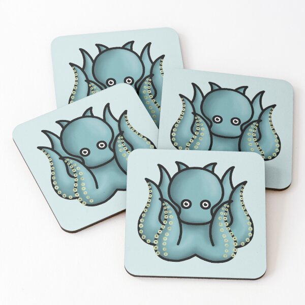 Item preview, Octopus Aquamarine designed and sold by octo-PS.