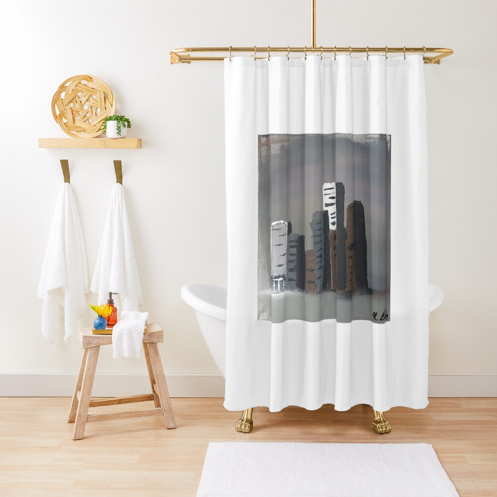 Aperçu de l'œuvre Rideau de douche créée et vendue par Natland7.