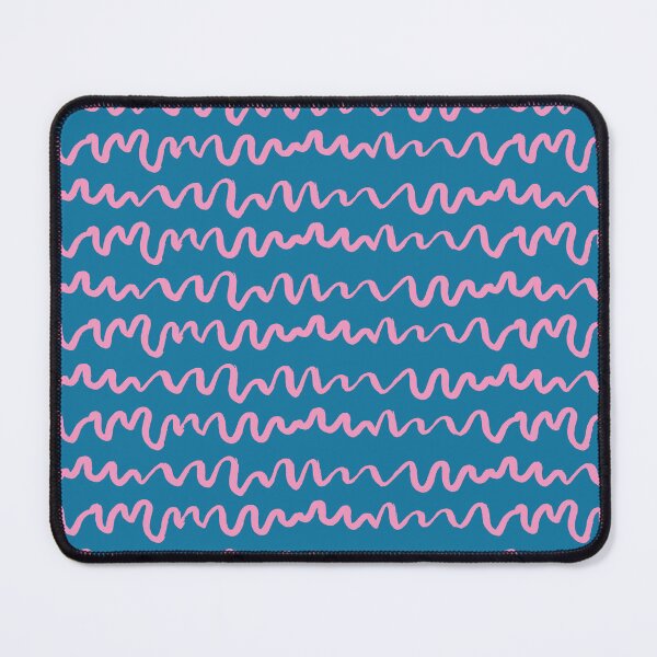 Item preview, Wiggly Pink Stripes designed and sold by Laura Jane Kirton.
