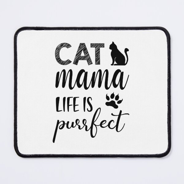 Item preview, Cat Mama Life is Purrfect designed and sold by ReadyArt.