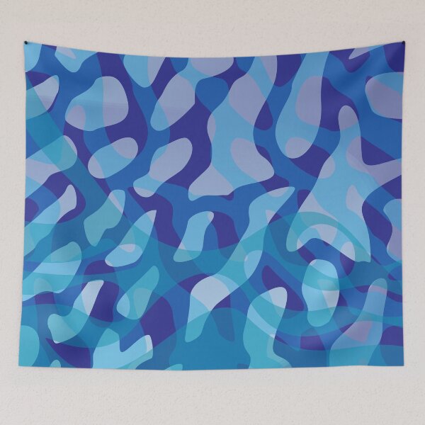 Item preview, blue pattern designed and sold by cyanoblau.